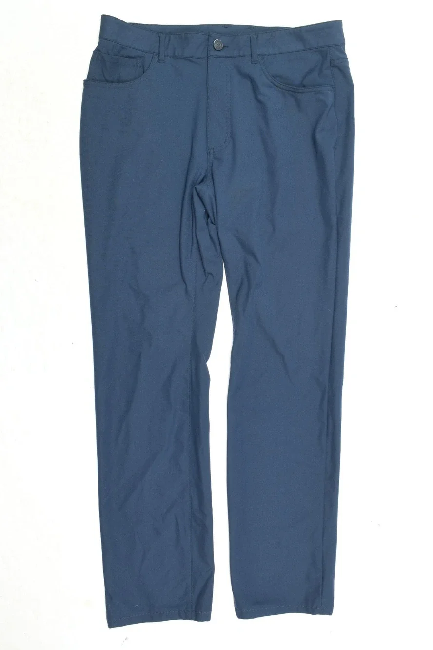 G/FORE Golf Pants Mens 32x29.5 Navy Blue Slim Athletic Fit Stretch
